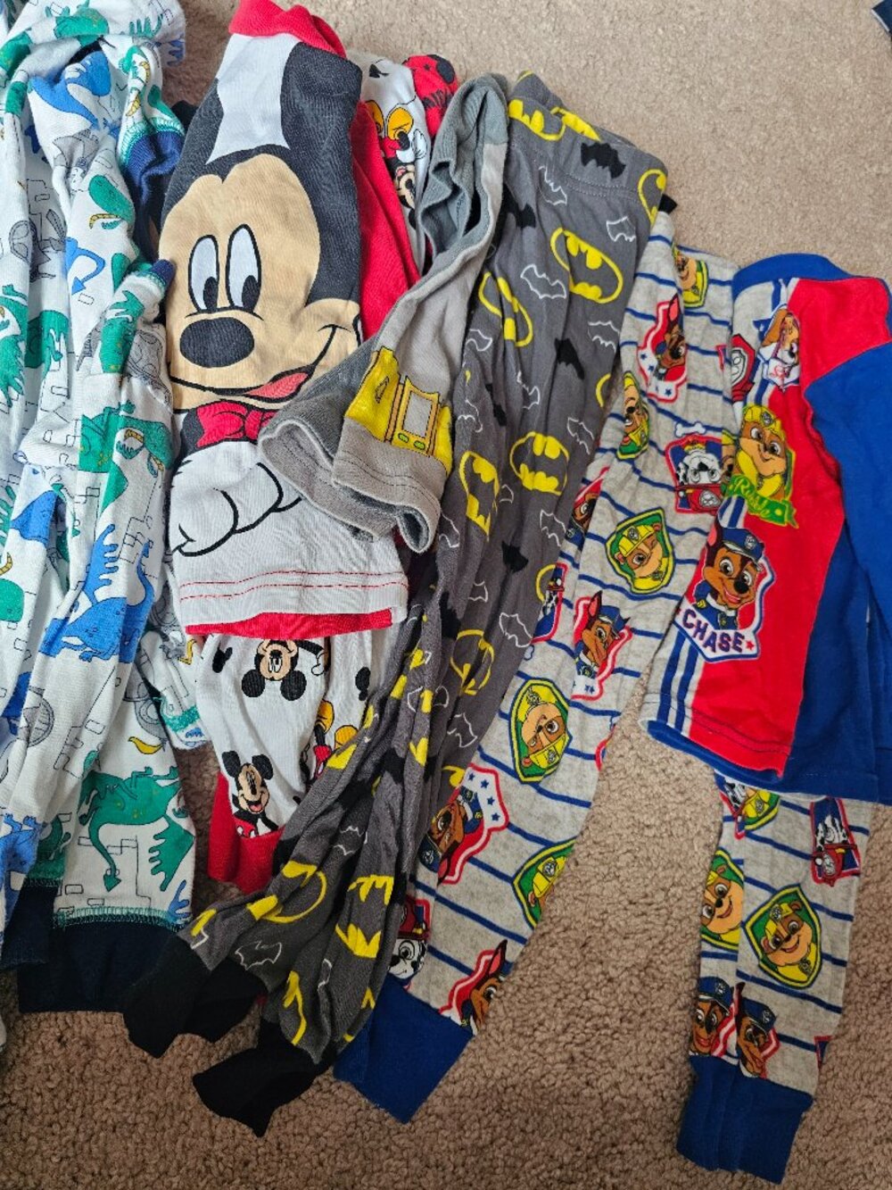 5 4T boy pajama sets
